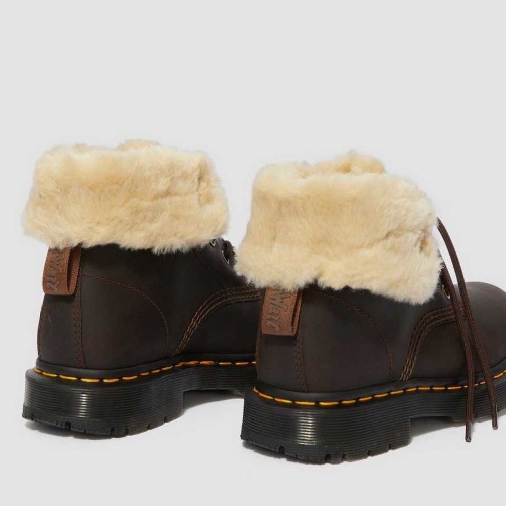 1460 Dr. Martens Wintergrip Faux Fur Lined Boots